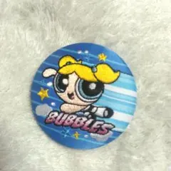 パワーパフガールズ 刺繍缶バッチ