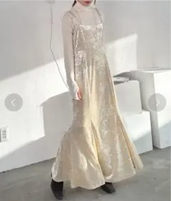 EPIMI E'PIMMY ベロアマーメイドキャミワンピース