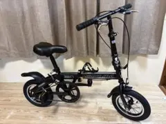 新品未開封】HUANG GE 折りたたみ自転車 12インチ(ブラック色) - メルカリ