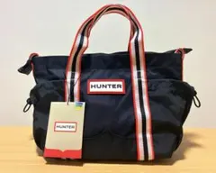 【新品タグ付】ハンター HUNTER ショルダーバッグ 黒 トートバッグ
