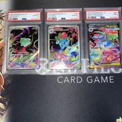 【PSA連番】フシギダネAR フシギソウAR メガフシギバナex SAR