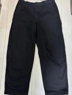 UNIQLO U ワイドフィットチノ 79cm ブラック