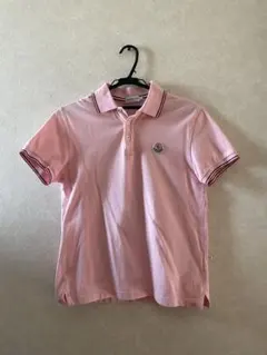 MONCLER ピンク ポロシャツ M