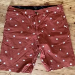 HUF オレンジ ショートパンツ 34