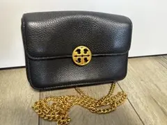 Tory Burch キルティング2way ショルダートートバッグ、ストール付 