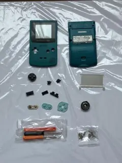 ジャンク Nintendo ゲームボーイカラー純正シェル +おまけ