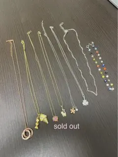 ネックレスまとめ売り 7点
