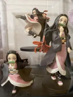 【美品】即決歓迎　鬼滅の刃　竈門禰豆子　箱あり　フィギュア3個セット