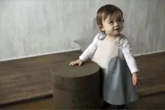 マールマール　MARLMARL お食事　エプロン リバーシブル　ワンピース