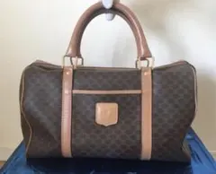 CELINE セリーヌ ミニボストンバッグ マカダム柄 ヴィンテージ