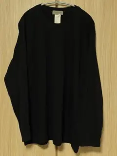 yohji yamamoto 長袖 カットソー ブラック サイズ4のサムネイル