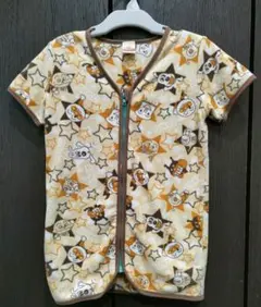 アンパンマン　スリーパー　フリース　半袖　ベビー　キッズ