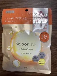 Saborino メガショット 朝用ツヤピールマスク 7枚入りのサムネイル