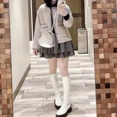 スナイデル　snidel バリエツイードジャケット　ピンク