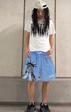 skeleton half pants swag archive vlone - メルカリ