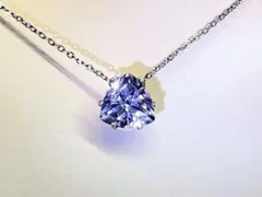 240705-1 天然石　アメジスト10mm ネックレス40cm