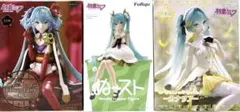 初音ミク　ぬーどるストッパーフィギュア 3点セット