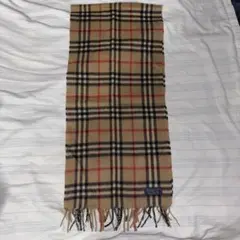 BURBERRYS ノバチェック カシミヤ100％マフラー ブラウン