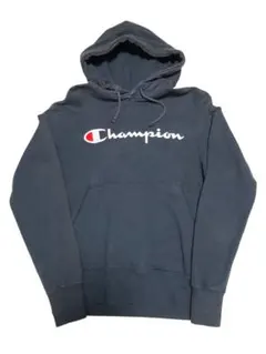 ノ*ブ様 00s チャンピオン パーカー ブラック スポーツMIX アメカジ y