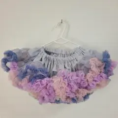 フリルスカートと長袖Tシャツセット 80