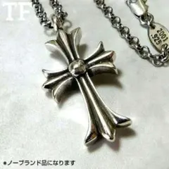即日発送◎ノーブランド品　タイニー クロス チェーン付シルバー925刻印