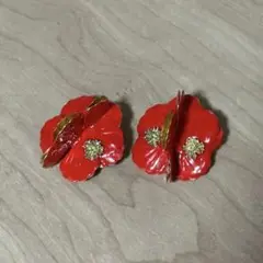 フラワーピアス ピアス