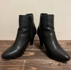 ORiental TRaffic サイドゴアブーツ23 ブラック　黒