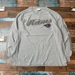 s*o様 ビンテージ　古着　NFL セントルイス・ラムズ　アメフト　ロングスリーのサムネイル