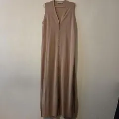 ZARA ロングベスト ジレ ワンピース