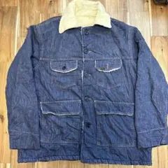 70s ROEBUCKS ヴィンテージ 裏ボア デニム カバーオール ジャケット