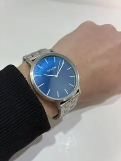 2026年最新】NIXON 文字盤カラー：ブルー メンズ 腕時計(クォーツ)の
