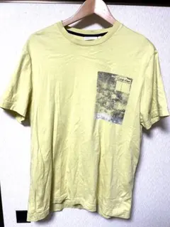 Calvin Klein イエロー Tシャツ Lサイズ