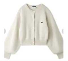スナイデル　ラコステ　コラボ　ラメニットカーディガン　ホワイト　36 2025年最新】ラメニットカーディガン ラコステの人気アイテム - メルカリ