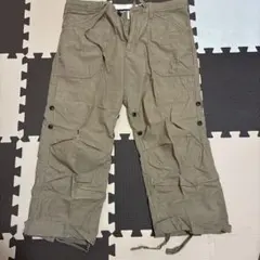 BACK NUMBER ベージュ カーゴパンツ L