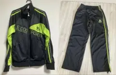 上下セットLE COQ SPORTIF ジャージ ブラック/ライム