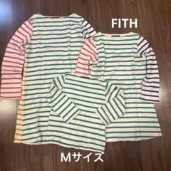 FITH ボーダー 長袖 カットソー Tシャツ DENIM DUNGAREE