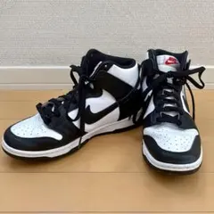 【美品】W DUNK HIGH パンダダンク26cm/DD1869-103