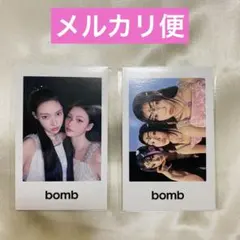 illitアイリットbomb チェキ ミンジュ、ウォンヒ、モカ - メルカリ