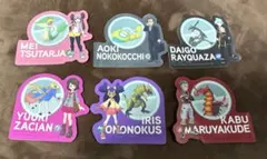 一番くじ ポケモンマスターズ G賞 ダイゴ アオキ カブ メイ ユウリ アイリス