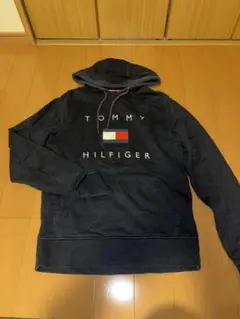 TOMMY HILFIGER パーカー S 紺