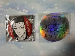 ブルーロック　伊勢丹　缶バッジ　ホログラムステッカー　馬狼照英