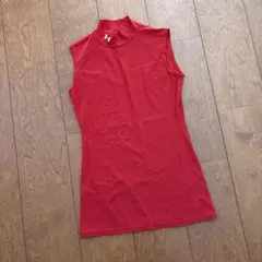 Under Armour レディース ノースリーブウェア レッド