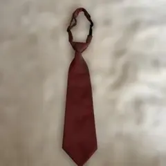 COMME CA ISM 赤 ネクタイ ポリエステル