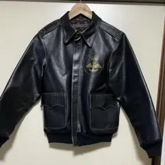 着画あり希少EVISUモノグラムライダース赤　HIPHOPBBOY 2026年最新】EVISU メンズ レザージャケット・ライダースの人気