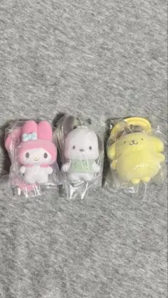 カラフルカラビナマスコットチャーム　3点セット