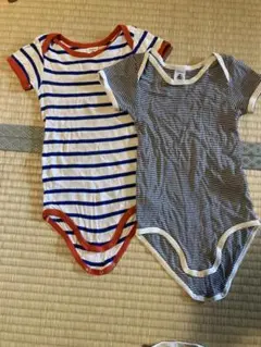 プチバトー　ロンパース　81cm&84cm 2点セット