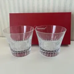 Baccarat　ロックグラス ペア　2018