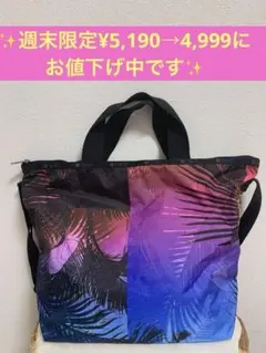 レスポートサック・サンライズ・ショルダーバッグ美品・週末お値下げ中です！