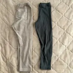 ◉UNIQLO 110,120長ズボン レギパン2点セット◉