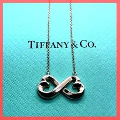 美品 箱付き ティファニー ダブルラビングハート ネックレス シルバー925